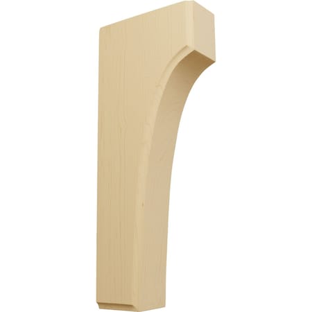 Ekena Millwork 1 3/4"W x 4"D x 10"H Clarksville Bracket, Alder BKTW02X04X10CVAL